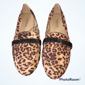 Torrid Animal Print Loafers/Flats Size 11